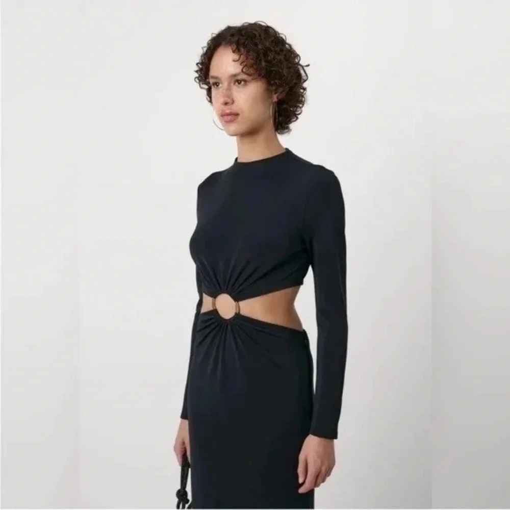 gap cut out dress Blouson Cutout Maxi Dress
